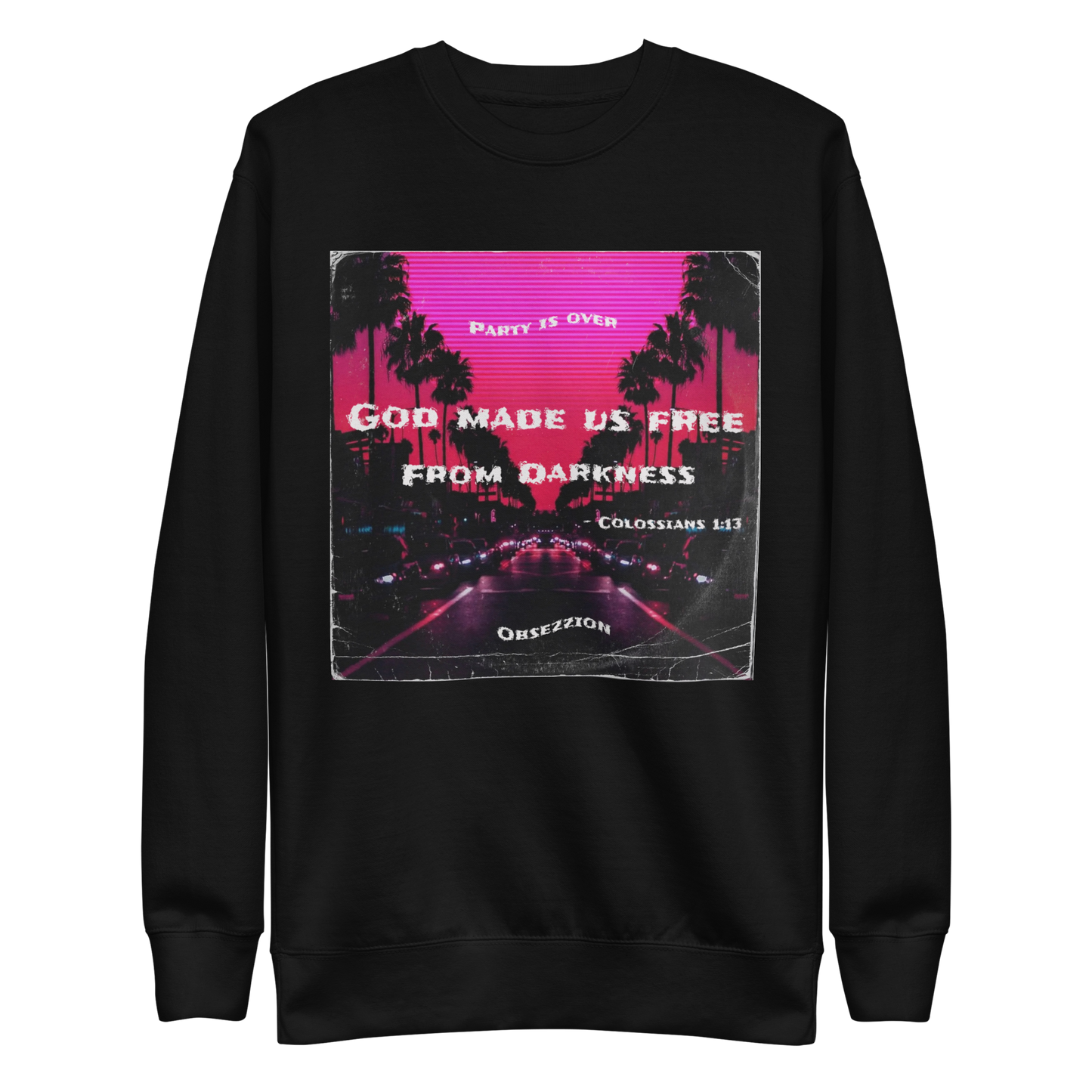 “Redeemed in His Love” Sweatshirt with Colossians 1:13 Verse