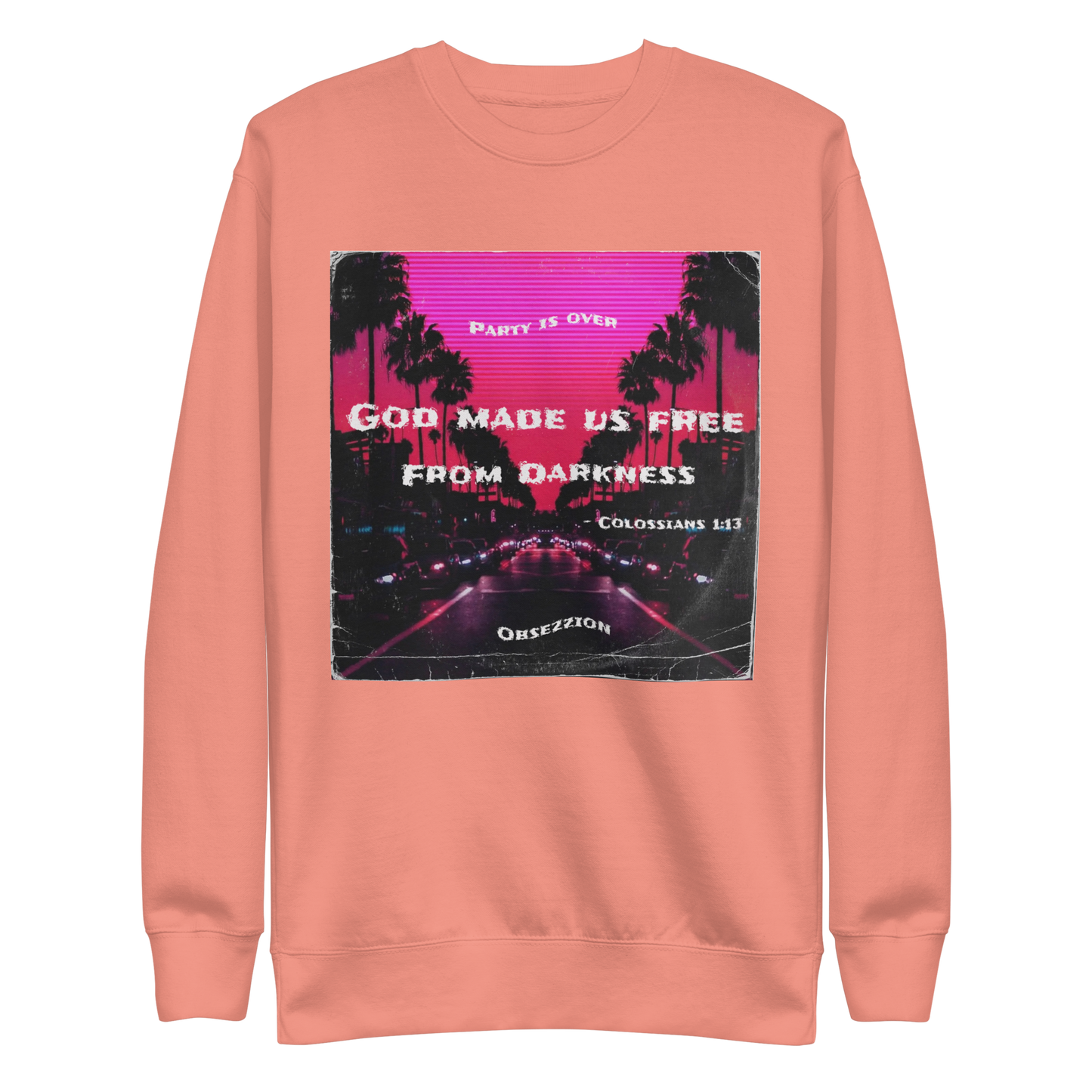 “Redeemed in His Love” Sweatshirt with Colossians 1:13 Verse